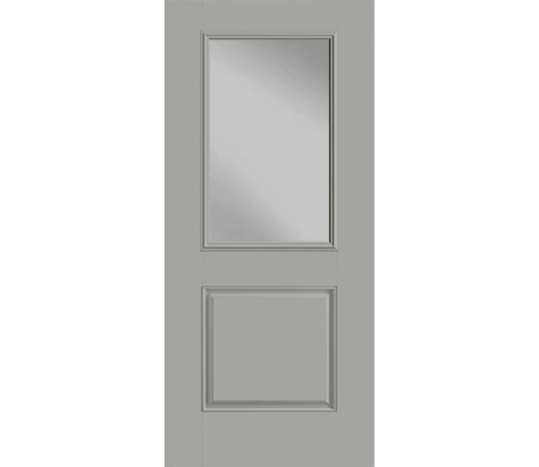 Greenville Half Light 1 Panel Fiberglass Entry Door